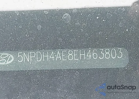 2014 Hyundai Elantra Se from USA, damaged, VIN 5NPDH4AE8EH463803